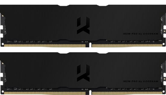  Зображення модуль пам'яті 32Gb DDR4 3600MHz IRDM PRO Deep Bla ck 2x16 IRP-K3600D4V64L18/32GDC  